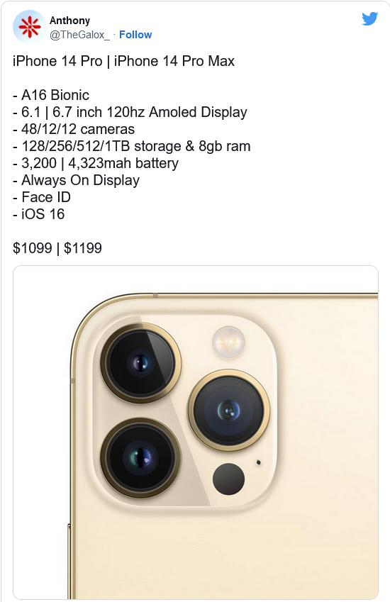 崇礼苹果14维修分享iPhone 14全系涨价 