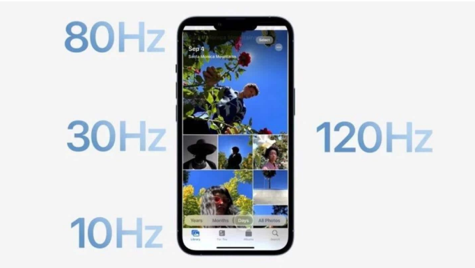 崇礼苹果14维修分享iPhone 14有高刷吗 