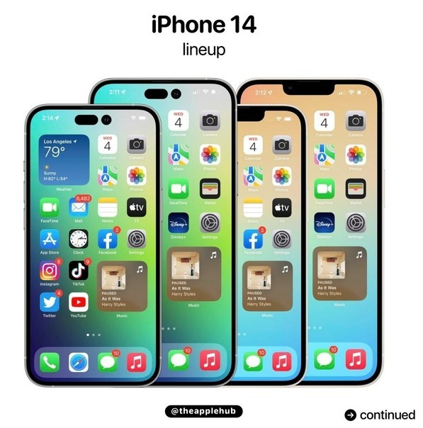 崇礼苹果14维修分享iPhone 14全家福 