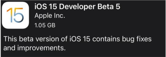 崇礼苹果手机维修分享如何升级到iOS15.0 beta5 